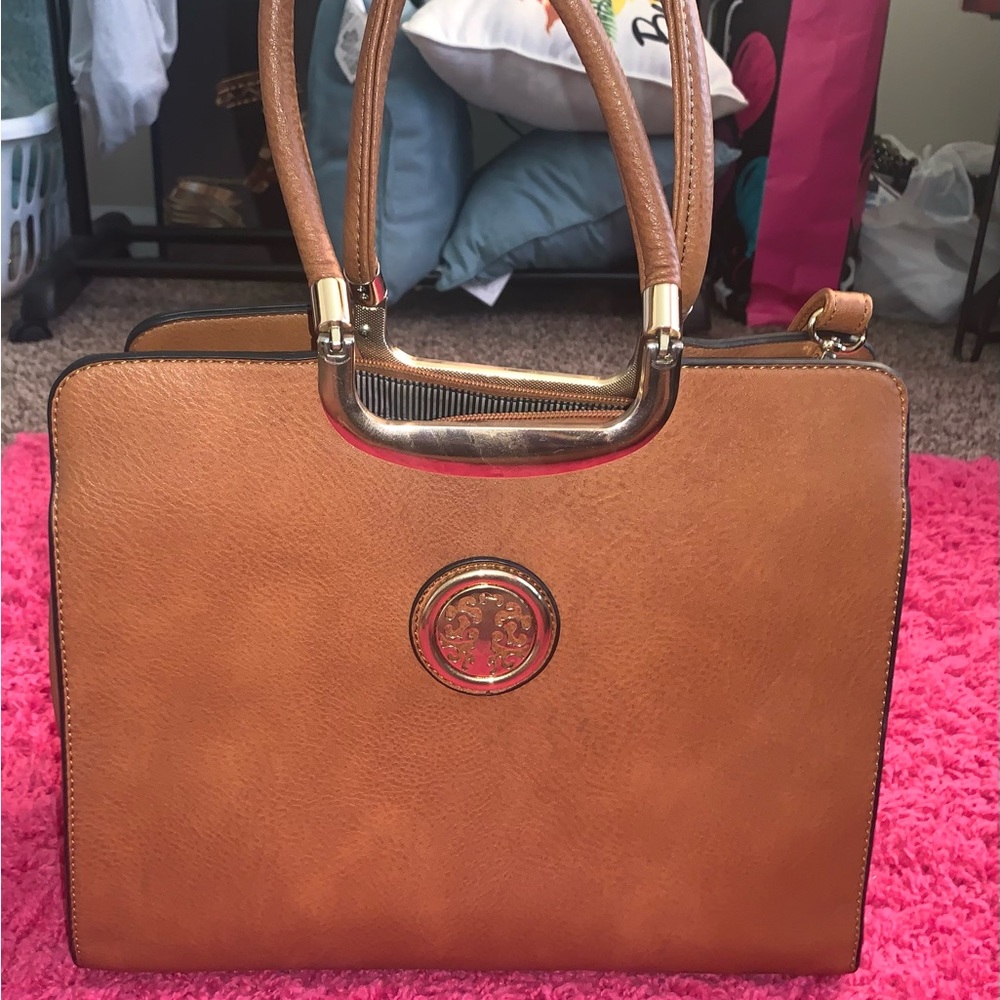 Brown Satchel Purse